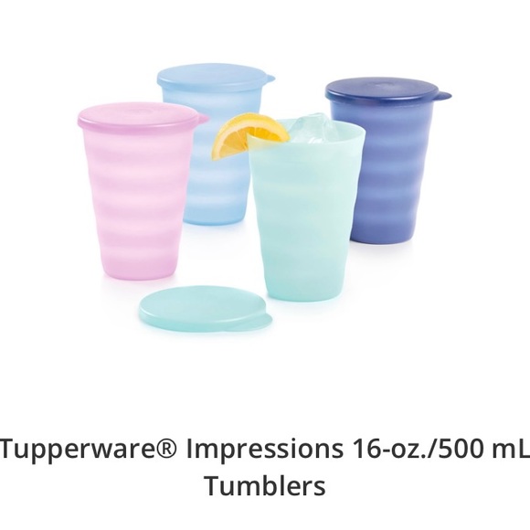 Tupperware Other - Tupperware Impressions Tumbler set